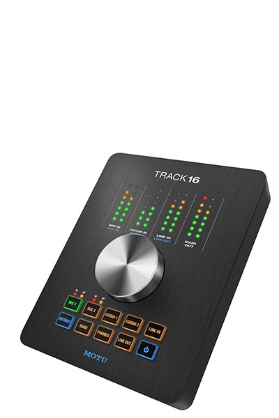 MOTU Announces Track16 Desktop Audio Interface