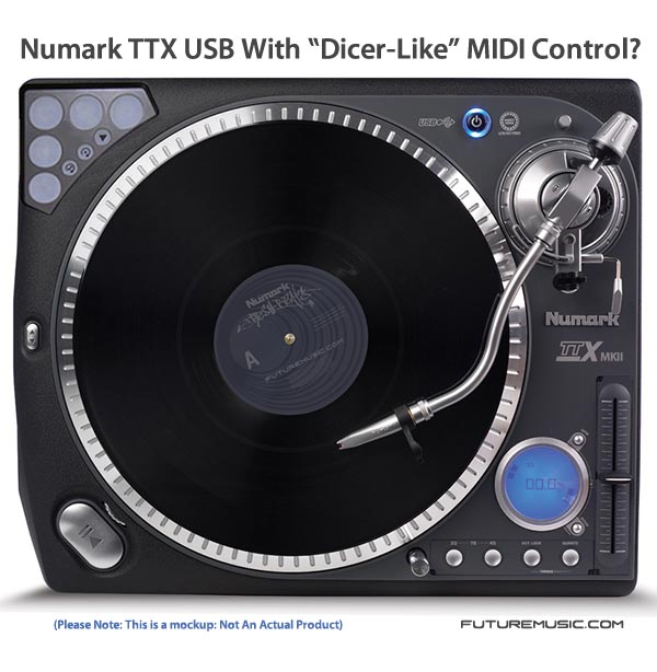 Numark To Release Enhanced TTX Turntable With Dicer-Like Controls?