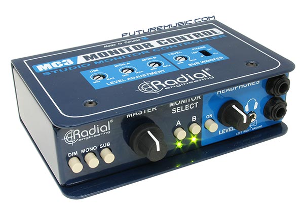 Radial Announces MC3 Monitor Control Switch