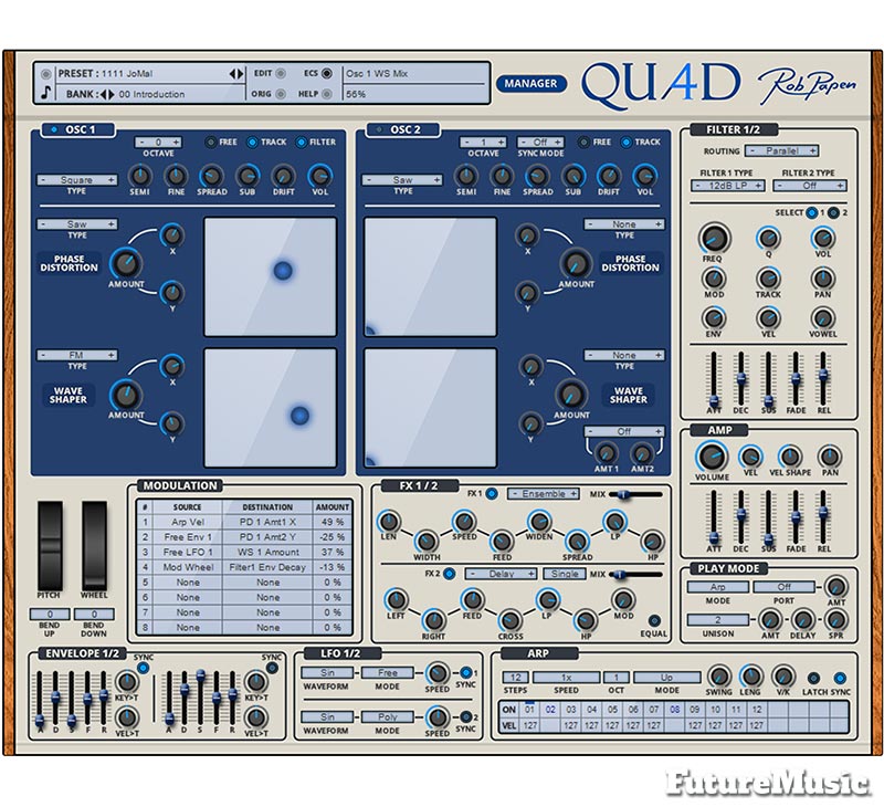Rob Papen Quad Synth