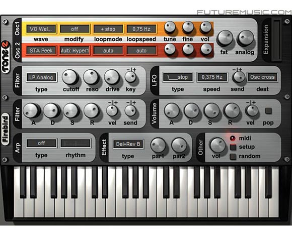 TONE2 Audiosoftware Releases Firebird 2.0 As Freeware
